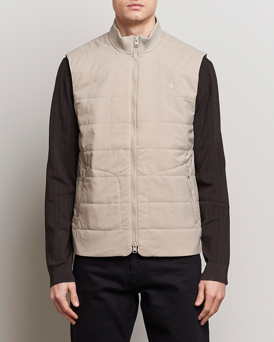 Herre | Klassiske jakker | Morris | Lewis Padded Vest Khaki