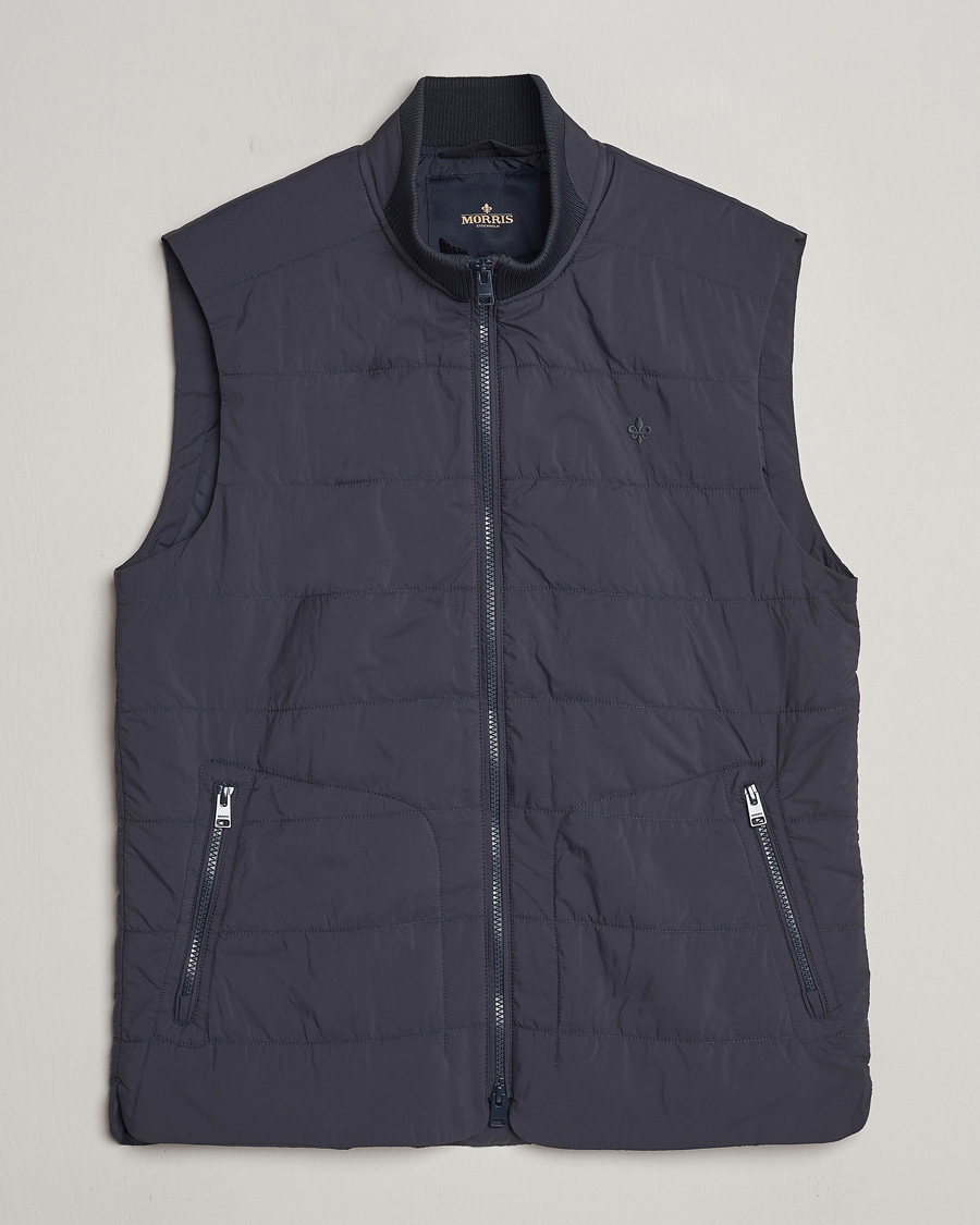 Herre | Jakker | Morris | Lewis Padded Vest Old Blue