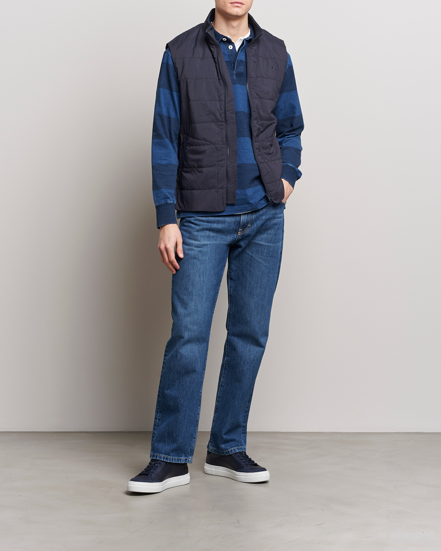 Herre | Jakker | Morris | Lewis Padded Vest Old Blue