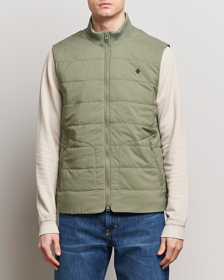 Herre | Klassiske jakker | Morris | Lewis Padded Vest Green