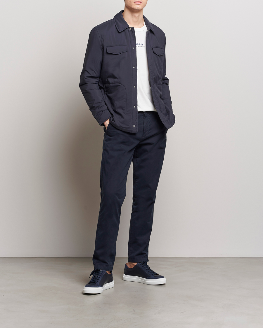 Herre | Jakker | Morris | Wyke Padded Jacket Old Blue