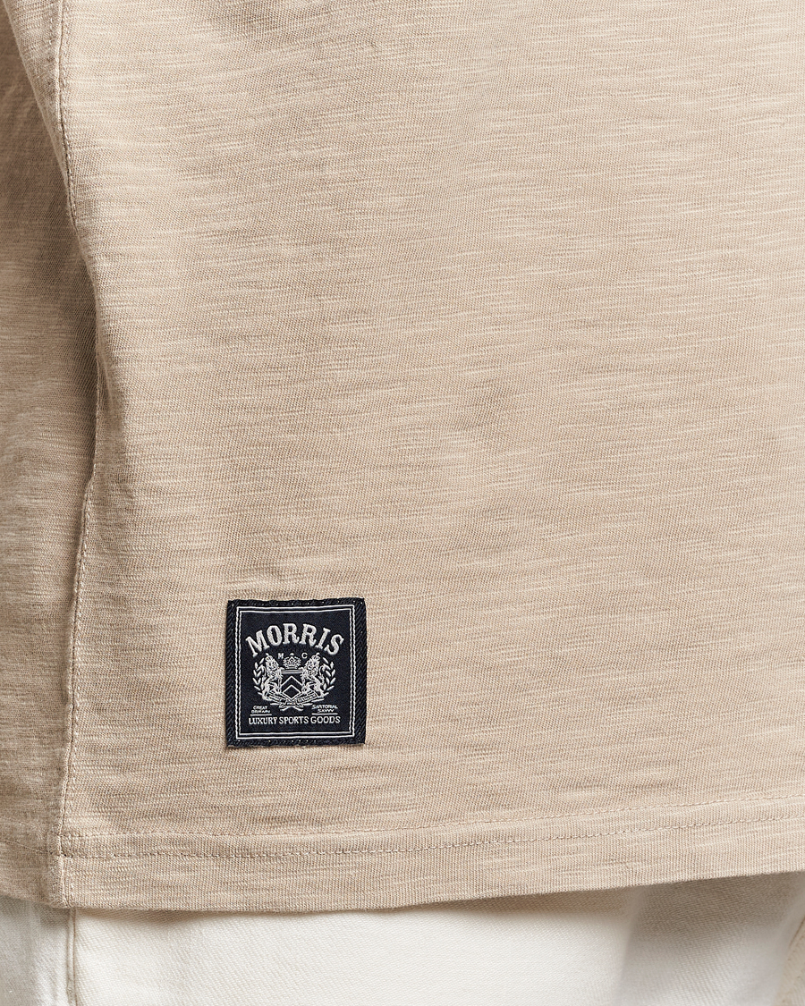 Herre | T-Shirts | Morris | Watson Slub Crew Neck T-Shirt Khaki