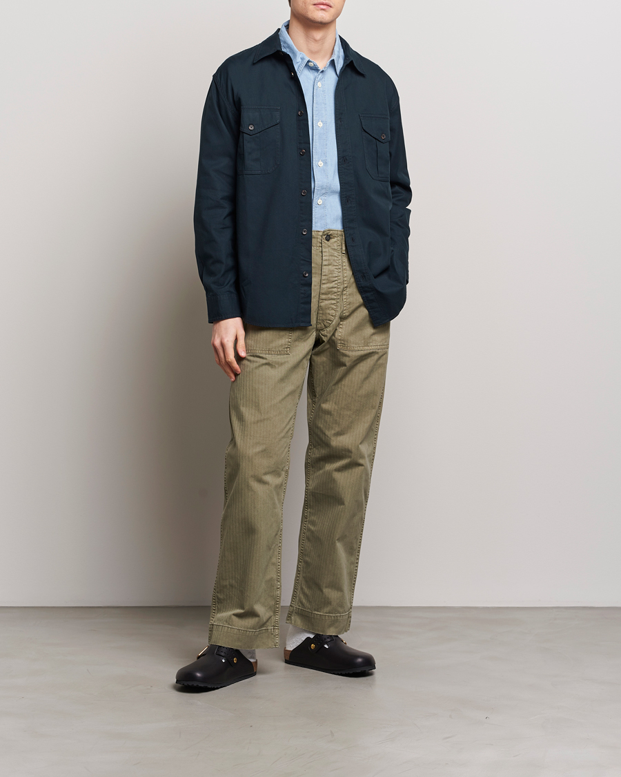 Herre | Skjorter | Filson | Lightweight Alaskan Guide Shirt Midnight Navy