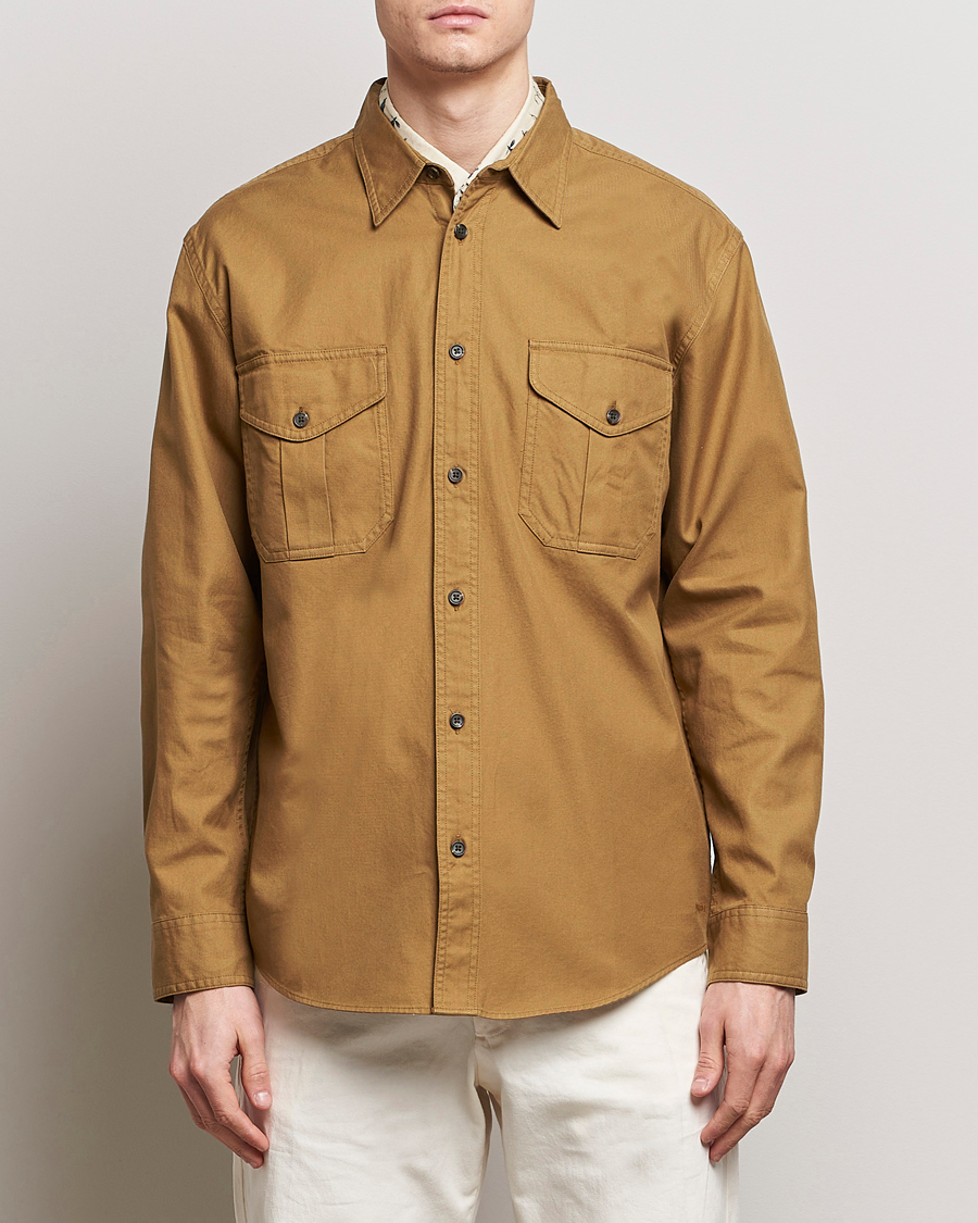 Herre | Active | Filson | Lightweight Alaskan Guide Shirt Golden Tan