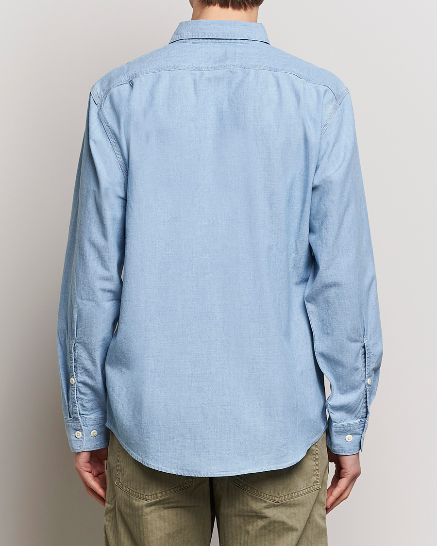 Herre | Skjorter | Filson | Chambray CPO Shirt Light Indigo