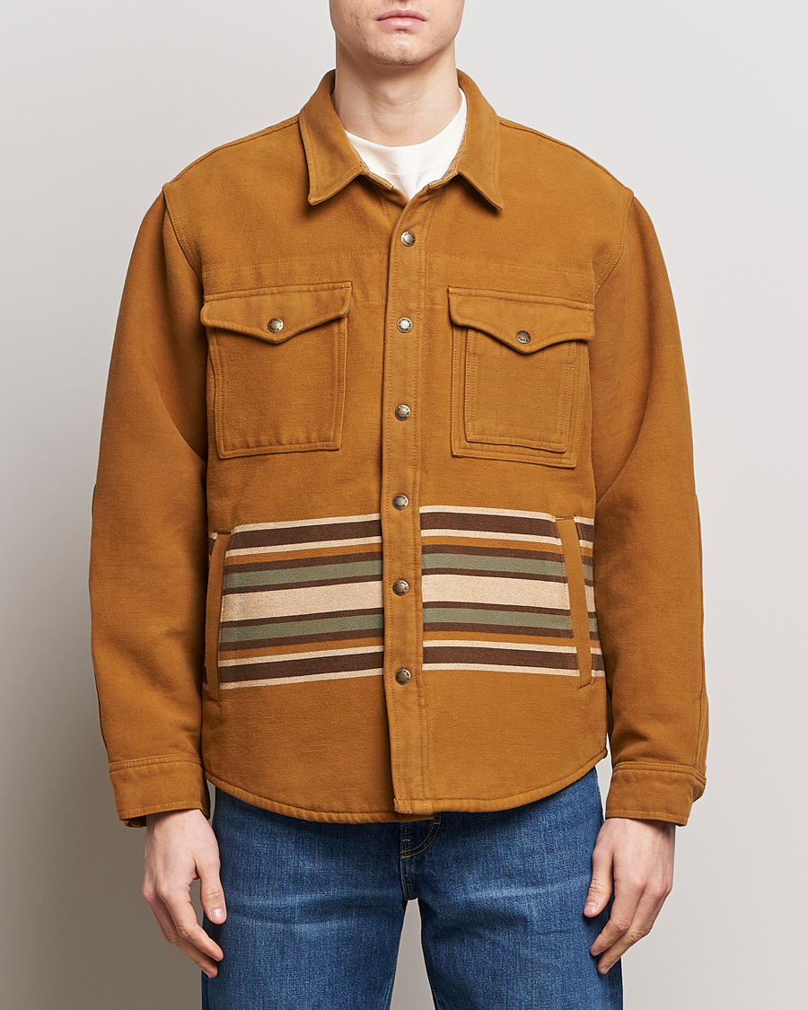 Herre | Vårjakker | Filson | Beartooth Cotton Jac-Shirt Golden Tan