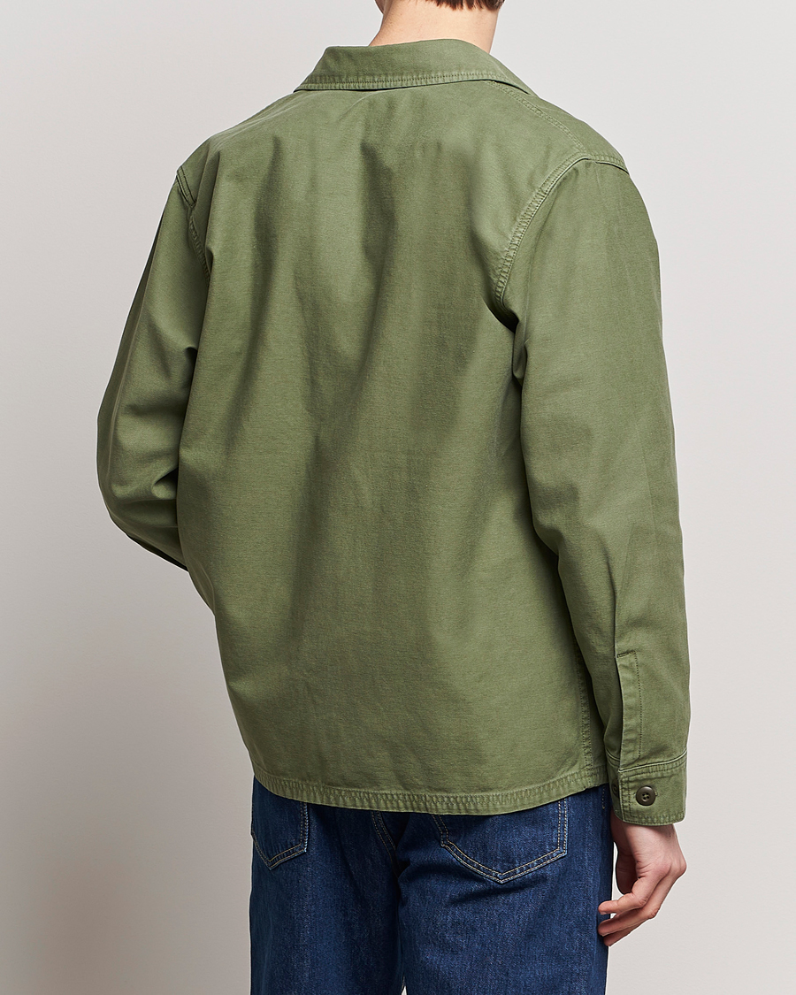 Herre | Skjorter | Filson | Reverse Sateen Jac-Shirt Washed Green