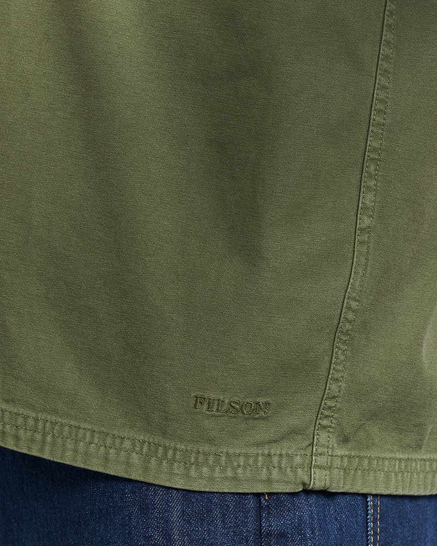Herre | Skjorter | Filson | Reverse Sateen Jac-Shirt Washed Green