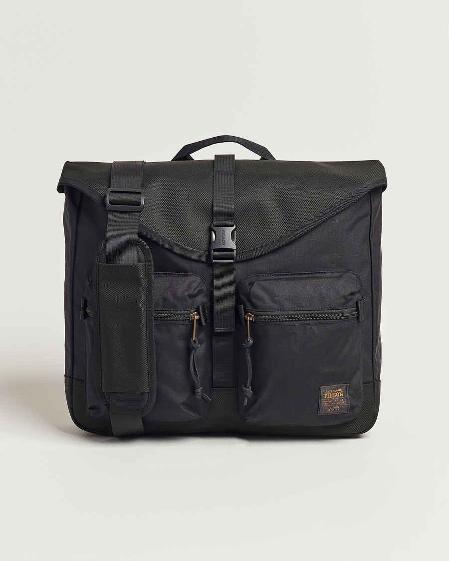 Herre |  | Filson | Surveyor Messenger Bag Black