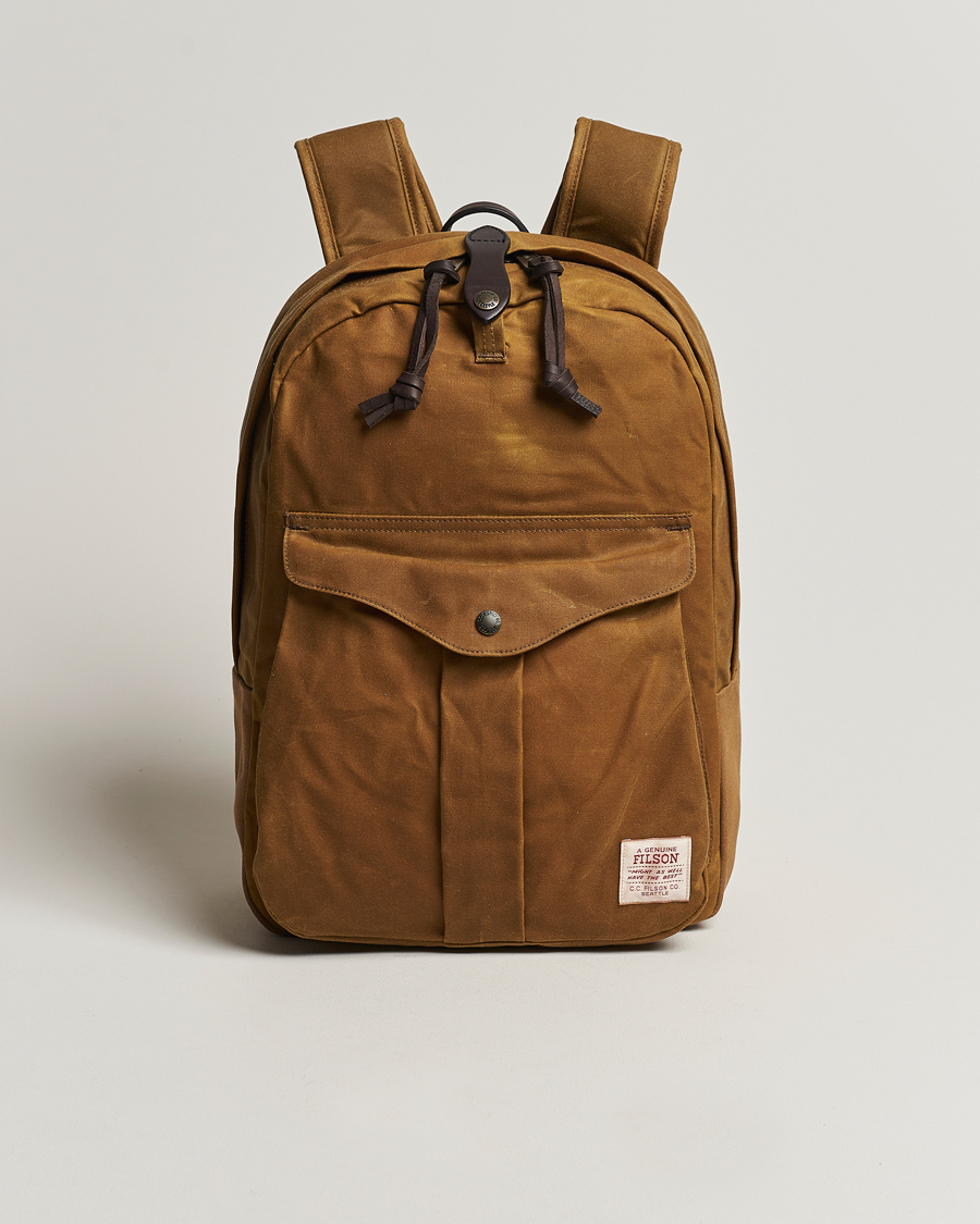 Herre | Vesker | Filson | Journeyman Backpack Tan