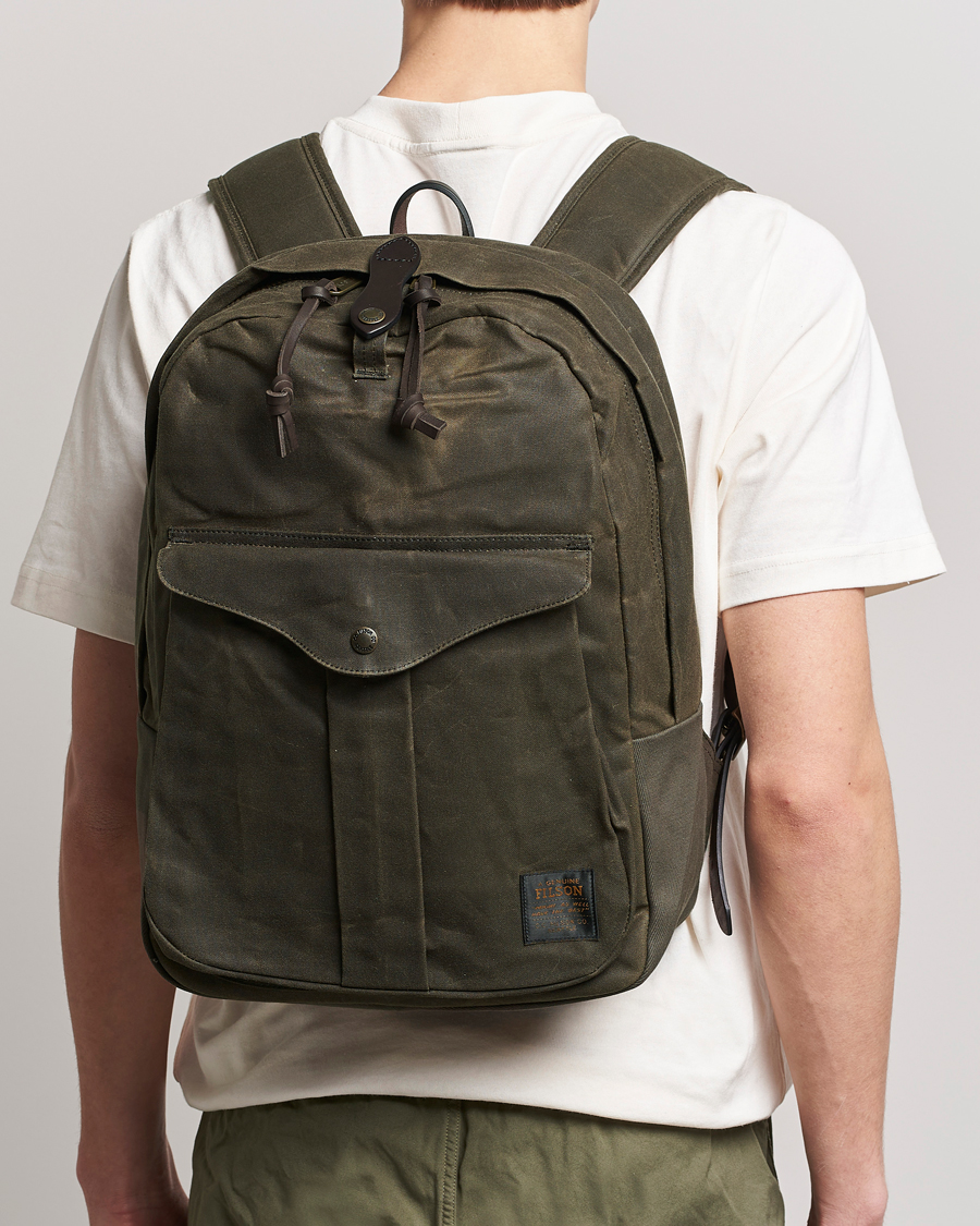 Herre | Vesker | Filson | Journeyman Backpack Otter Green