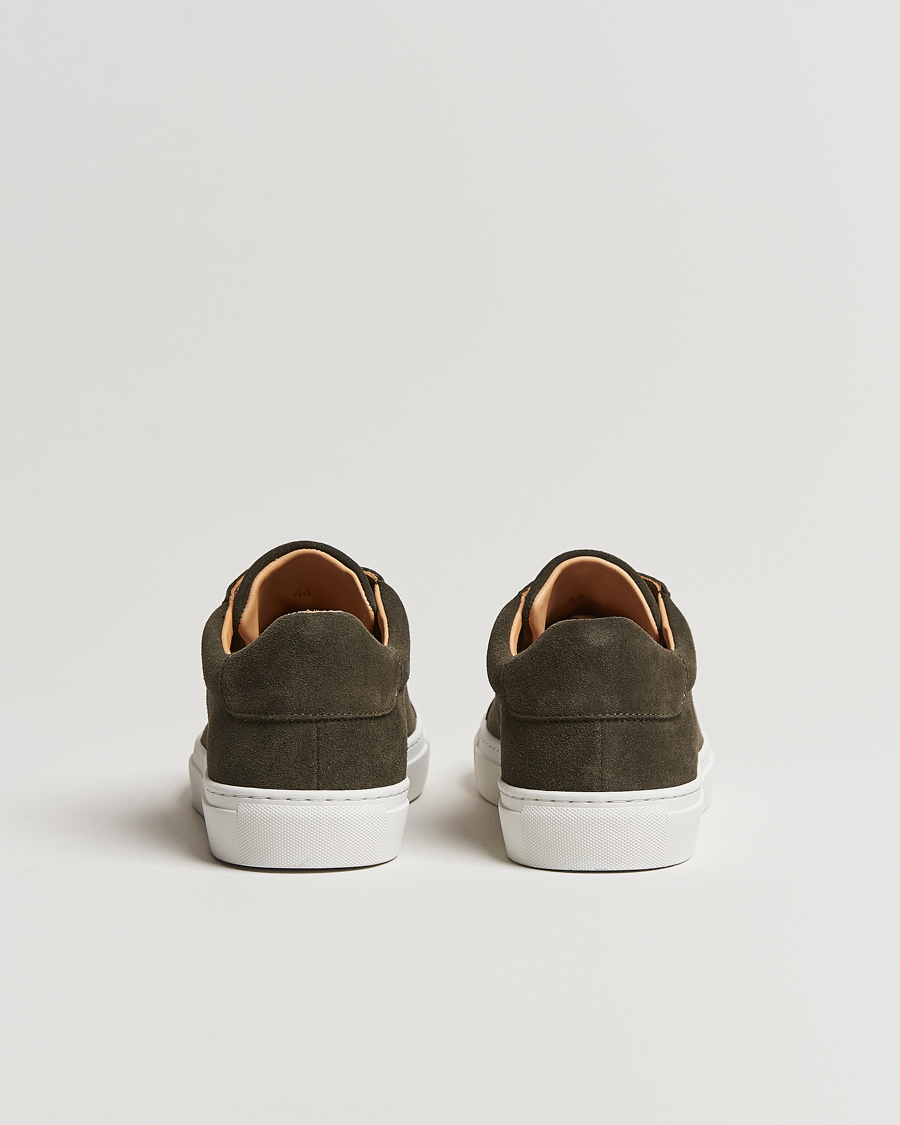 Herre | A Day's March Suede Marching Sneaker Dark Olive | A Day's March | Suede Marching Sneaker Dark Olive