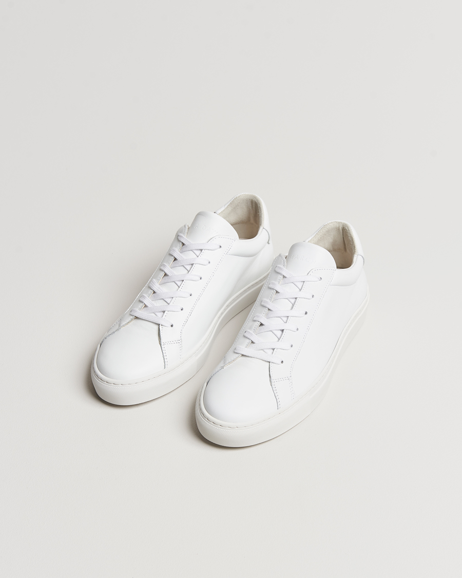 Herre | Personal Classics | A Day's March | Leather Marching Sneaker White