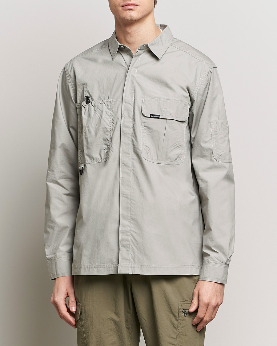 Herre | Casualskjorter | Columbia | Landroamer Cargo Shirt Flint Grey