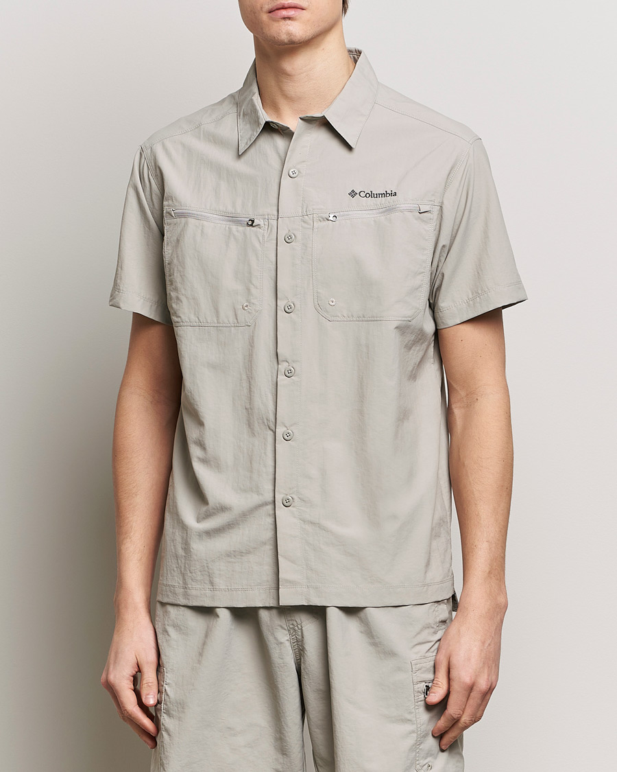 Herre | Outdoor | Columbia | Mountaindale Short Sleeve Outdoor Shirt Flint Grey