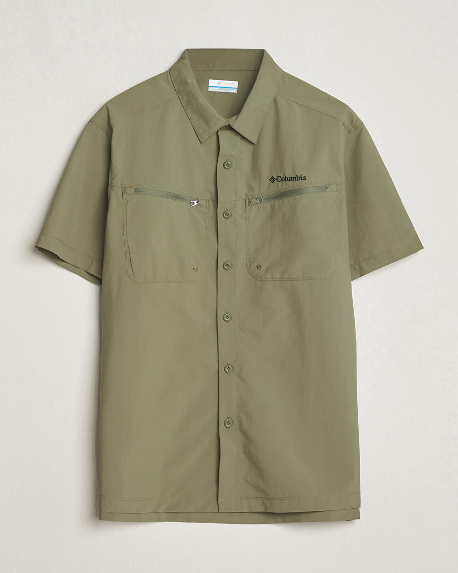 Herre | Skjorter | Columbia | Mountaindale Short Sleeve Outdoor Shirt Stone Green