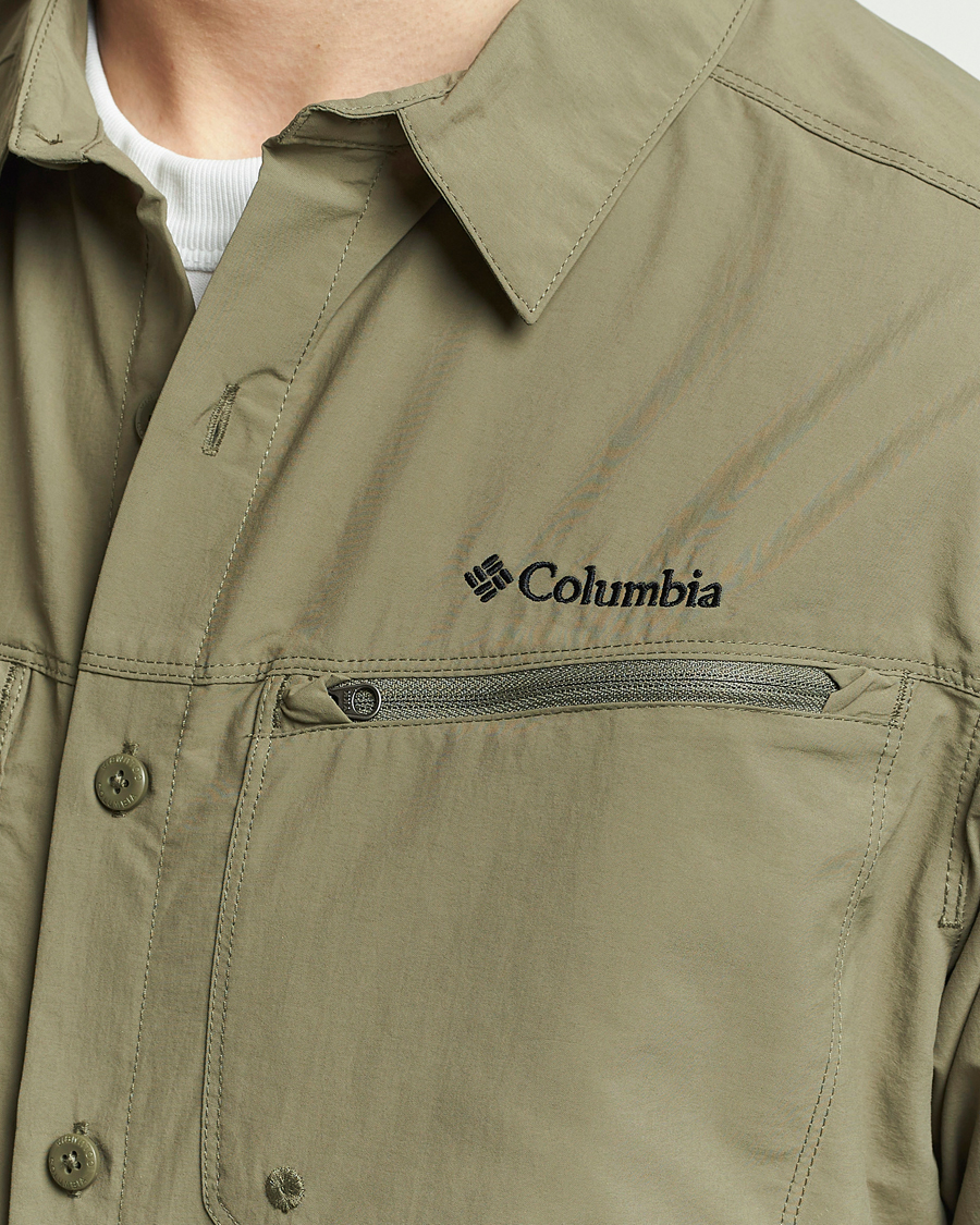 Herre | Skjorter | Columbia | Mountaindale Short Sleeve Outdoor Shirt Stone Green