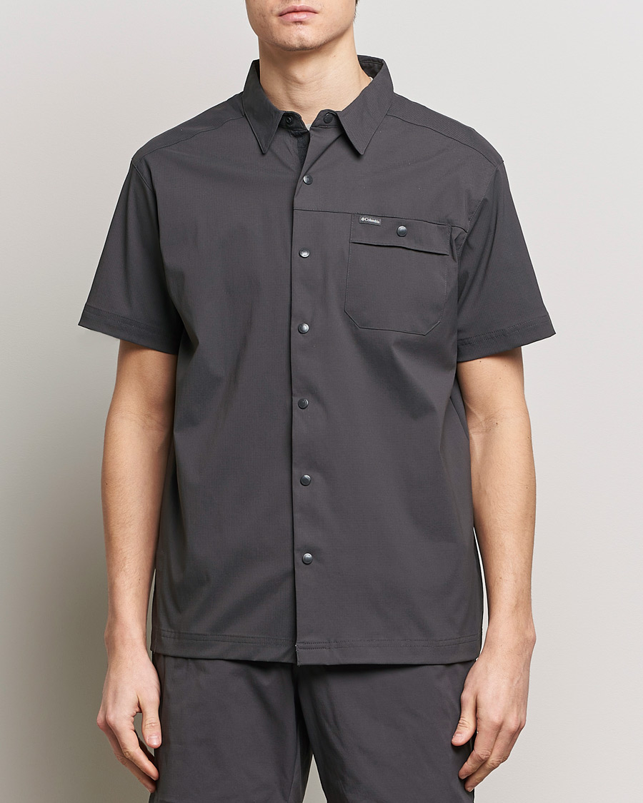 Men | Columbia | Columbia | Landroamer Ripstop Short Sleeve Shirt Shark