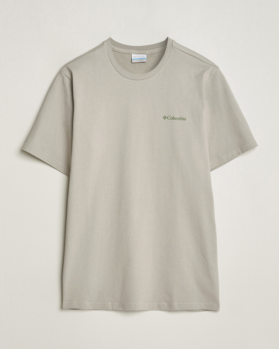 Herre | T-Shirts | Columbia | Explorers Canyon Back Print T-Shirt Flint Grey