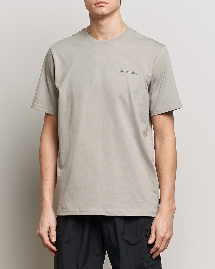 Herre | Kortermede t-shirts | Columbia | Explorers Canyon Back Print T-Shirt Flint Grey