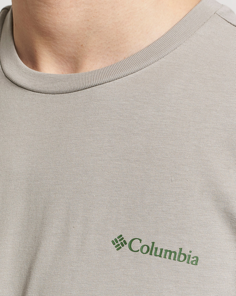 Herre | T-Shirts | Columbia | Explorers Canyon Back Print T-Shirt Flint Grey