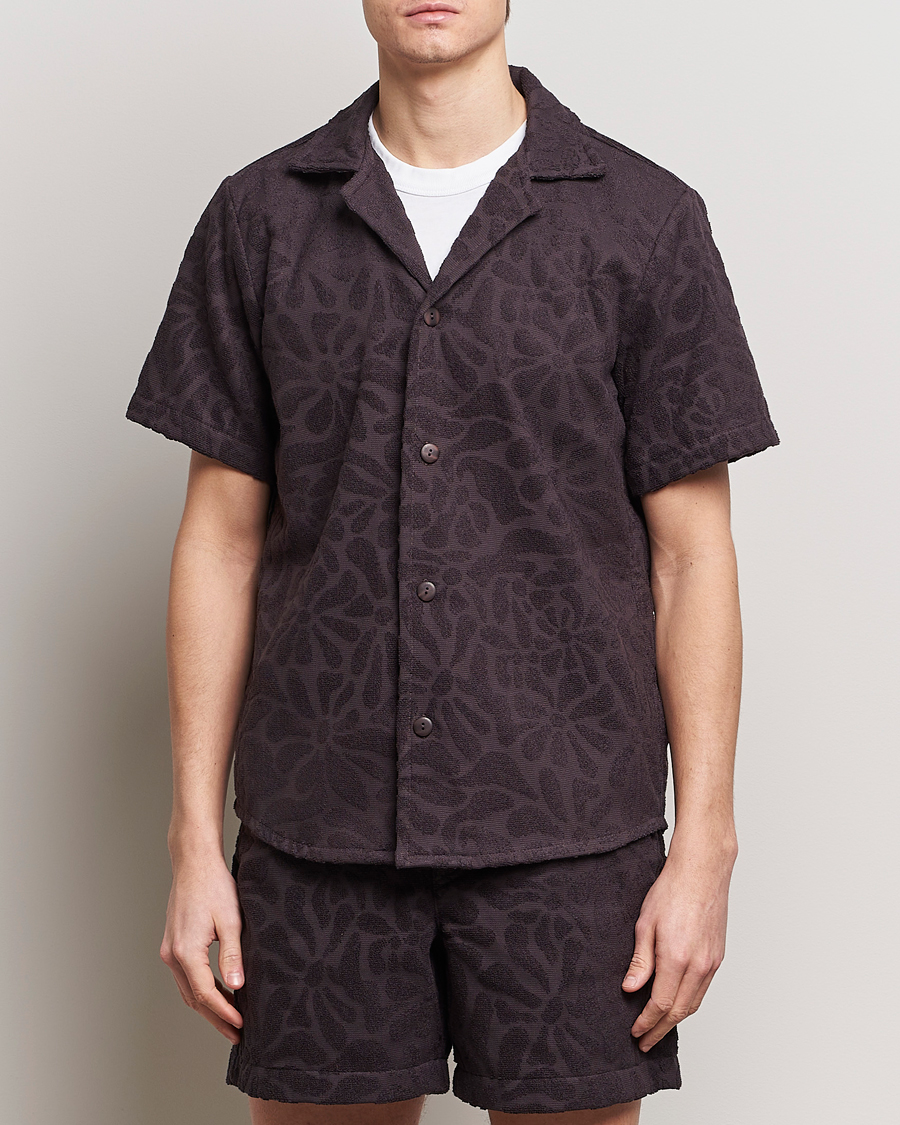 Herre | Skjorter | OAS | Terry Cuba Short Sleeve Shirt Blossom