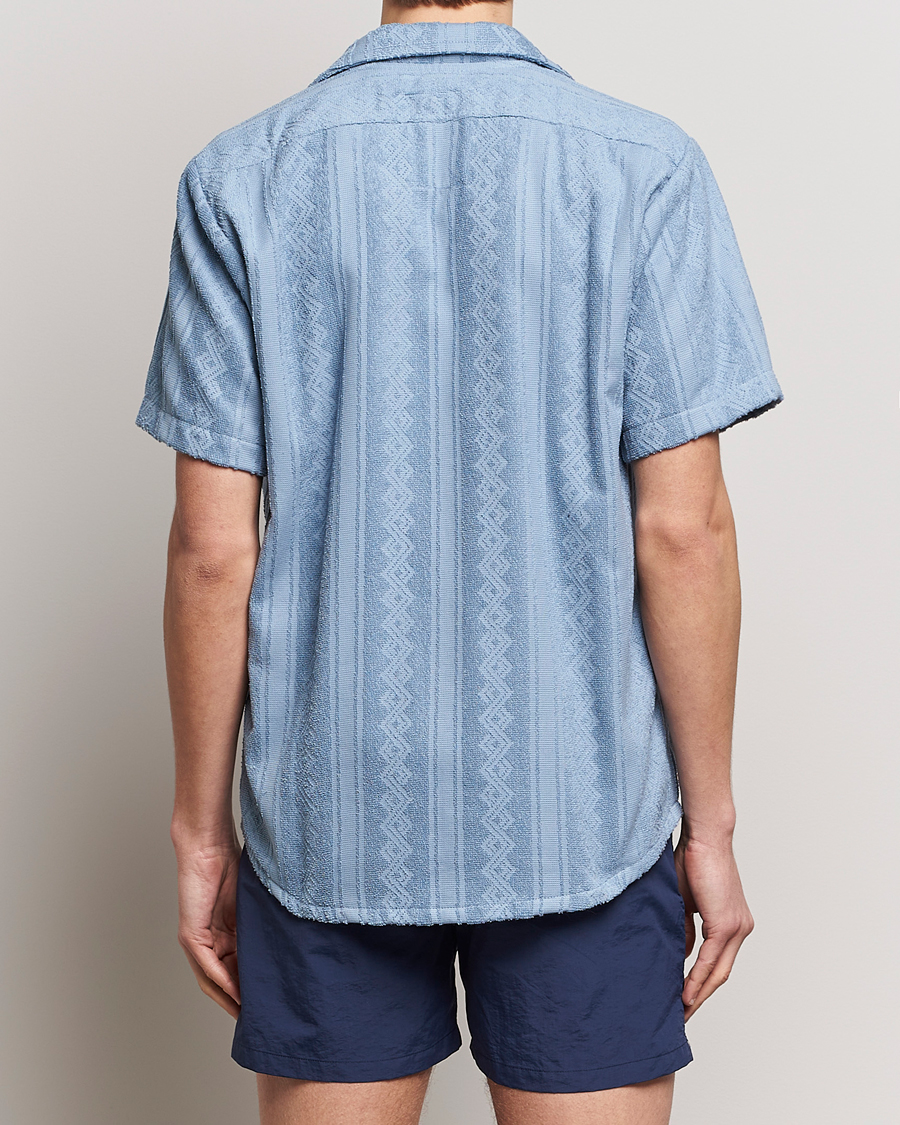 Herre | Skjorter | OAS | Terry Cuba Short Sleeve Shirt Ancora