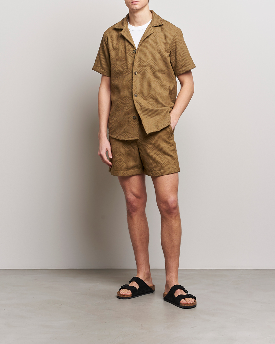 Herre | Skjorter | OAS | Terry Cuba Short Sleeve Shirt Zabyrinth
