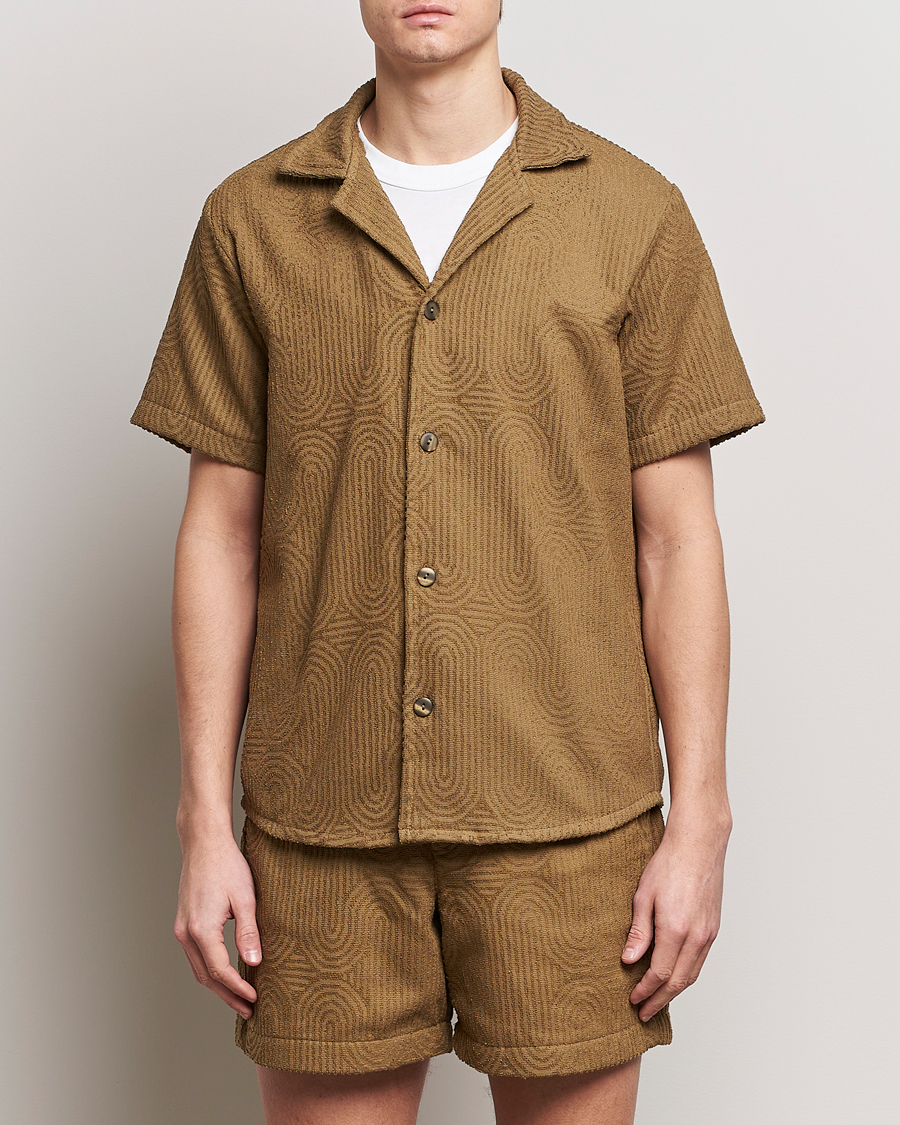 Herre | Skjorter | OAS | Terry Cuba Short Sleeve Shirt Zabyrinth