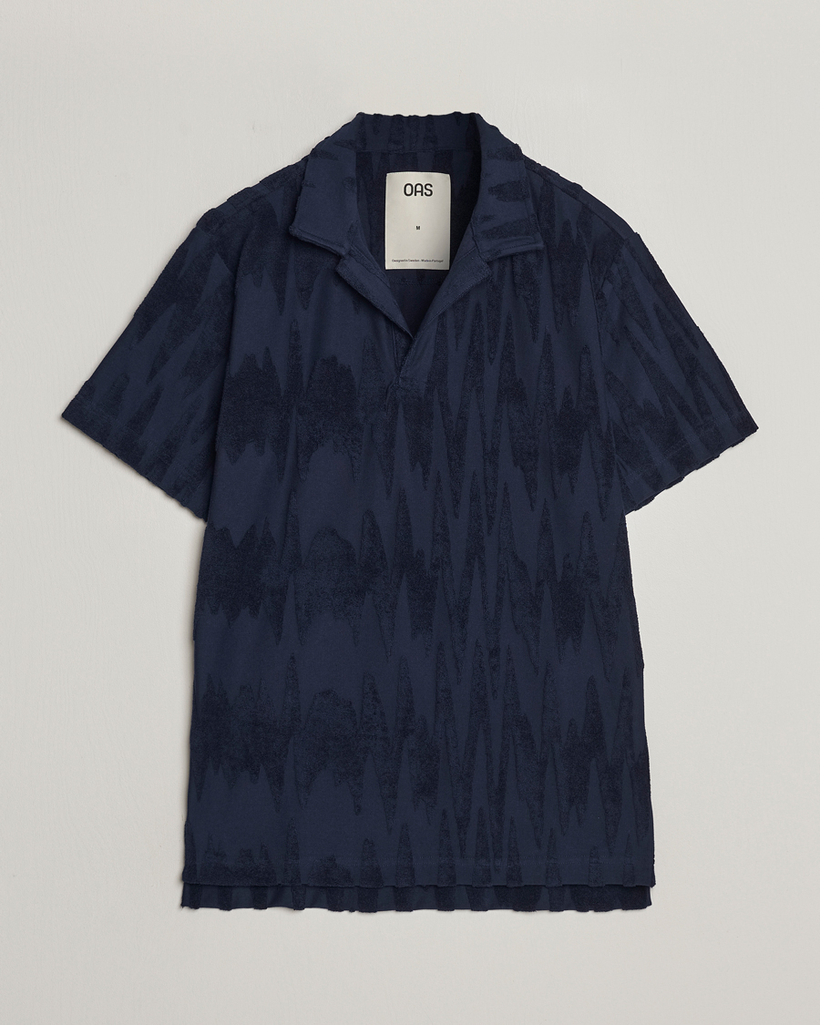 Herre | Pikéer | OAS | Short Sleeve Terry Polo Glitch