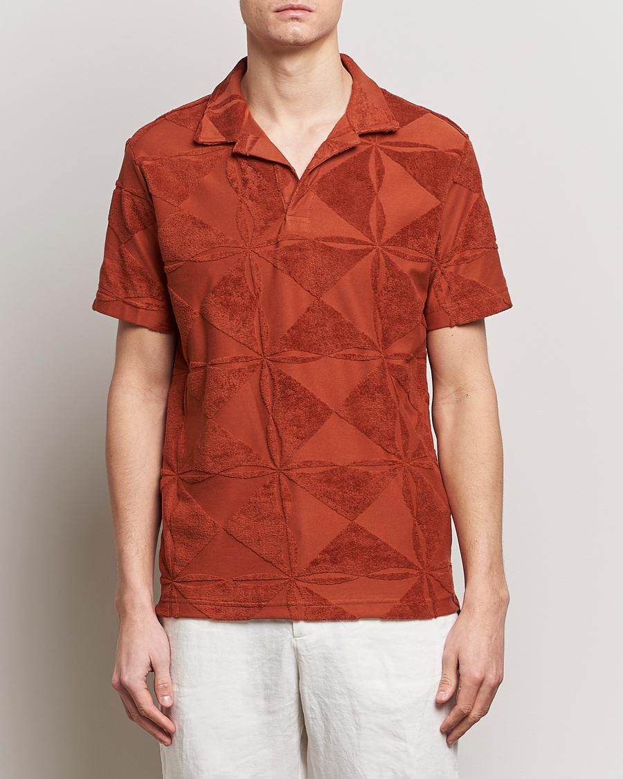 Herre | Klær | OAS | Short Sleeve Terry Polo Plateau