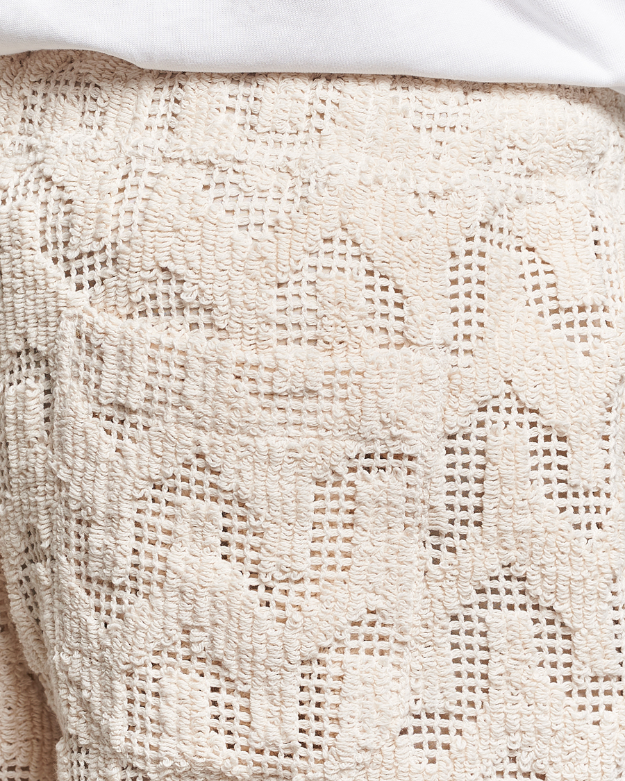 Herre | Shorts | OAS | Atlas Cuba Crochet Shorts Off White