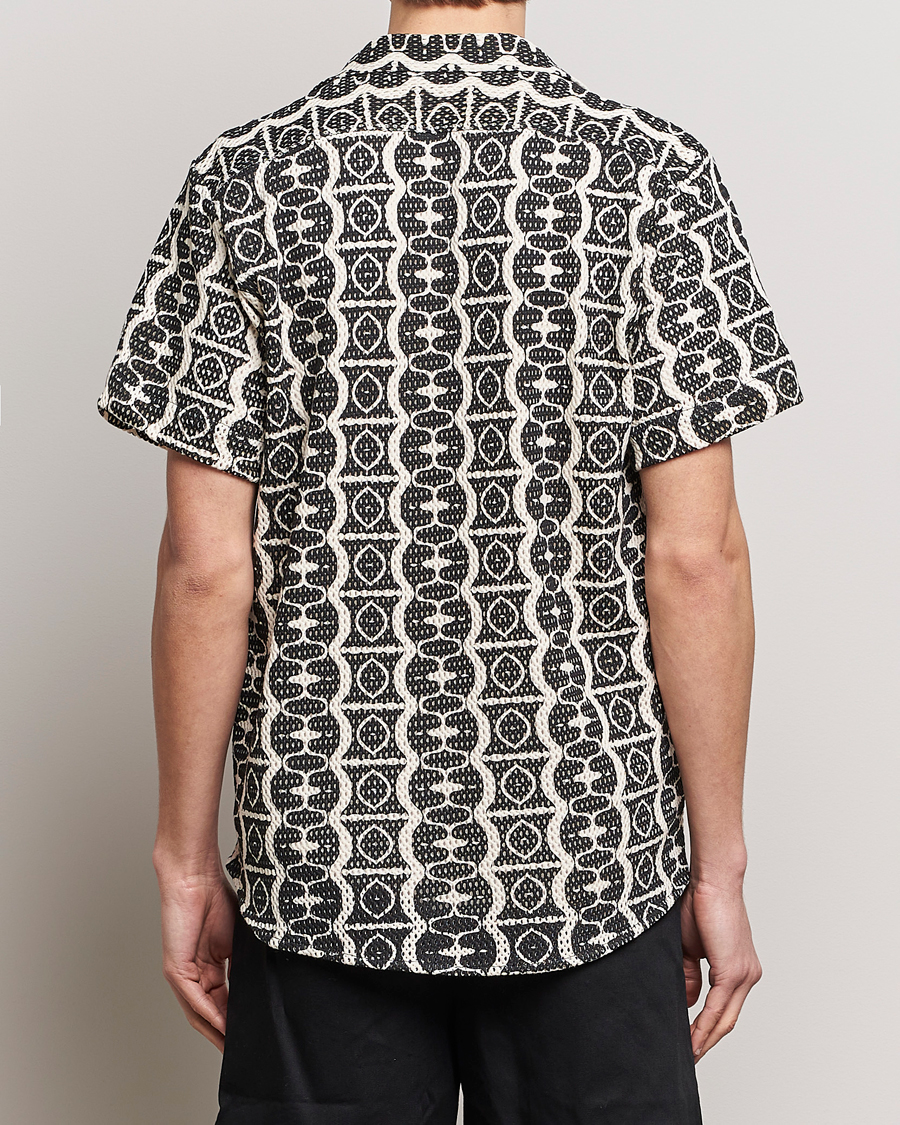 Herre | Skjorter | OAS | Short Sleeve Cuba Net Shirt Hypnotise