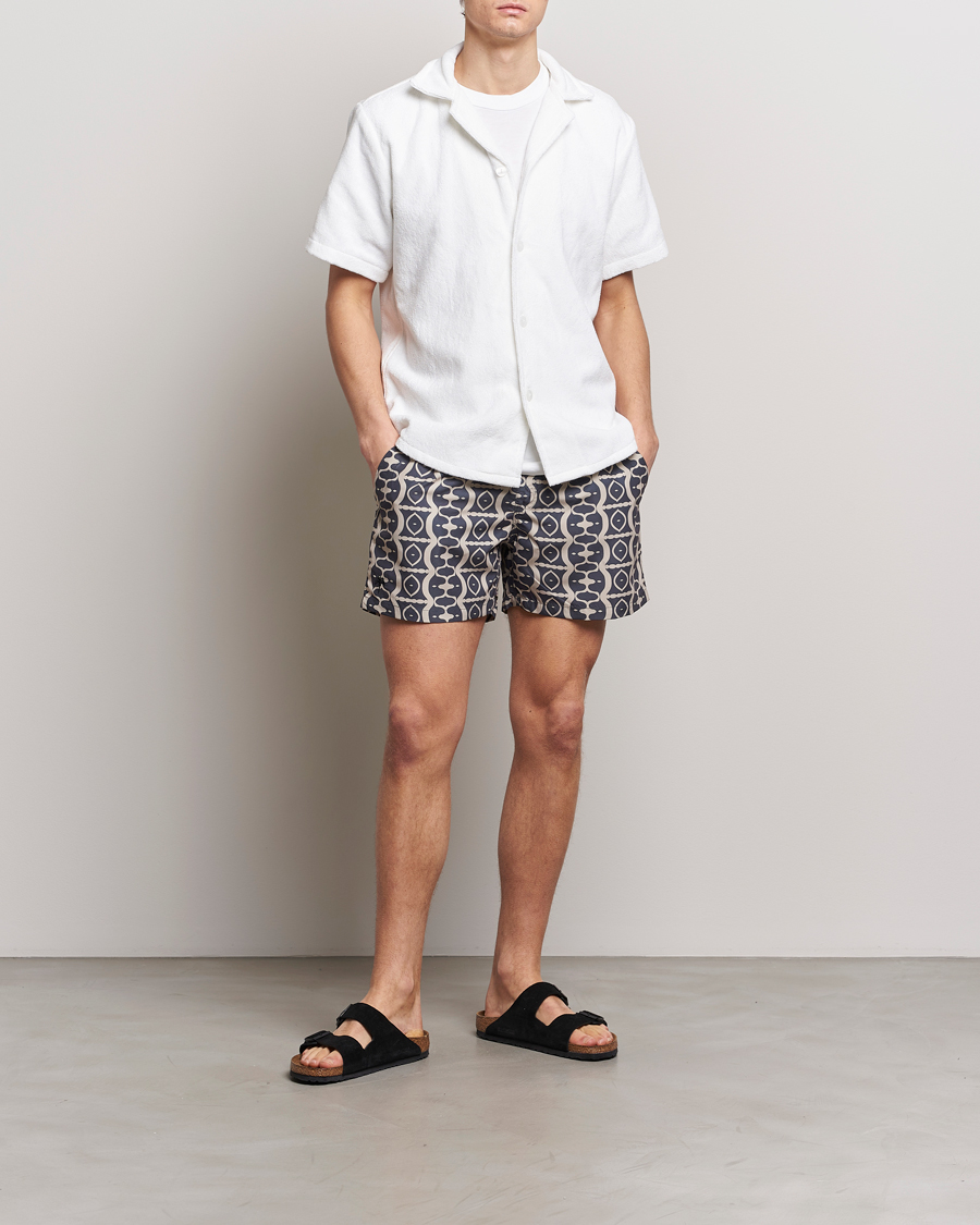 Herre | Badeshorts | OAS | Printed Swimshorts Forge Hypnotise