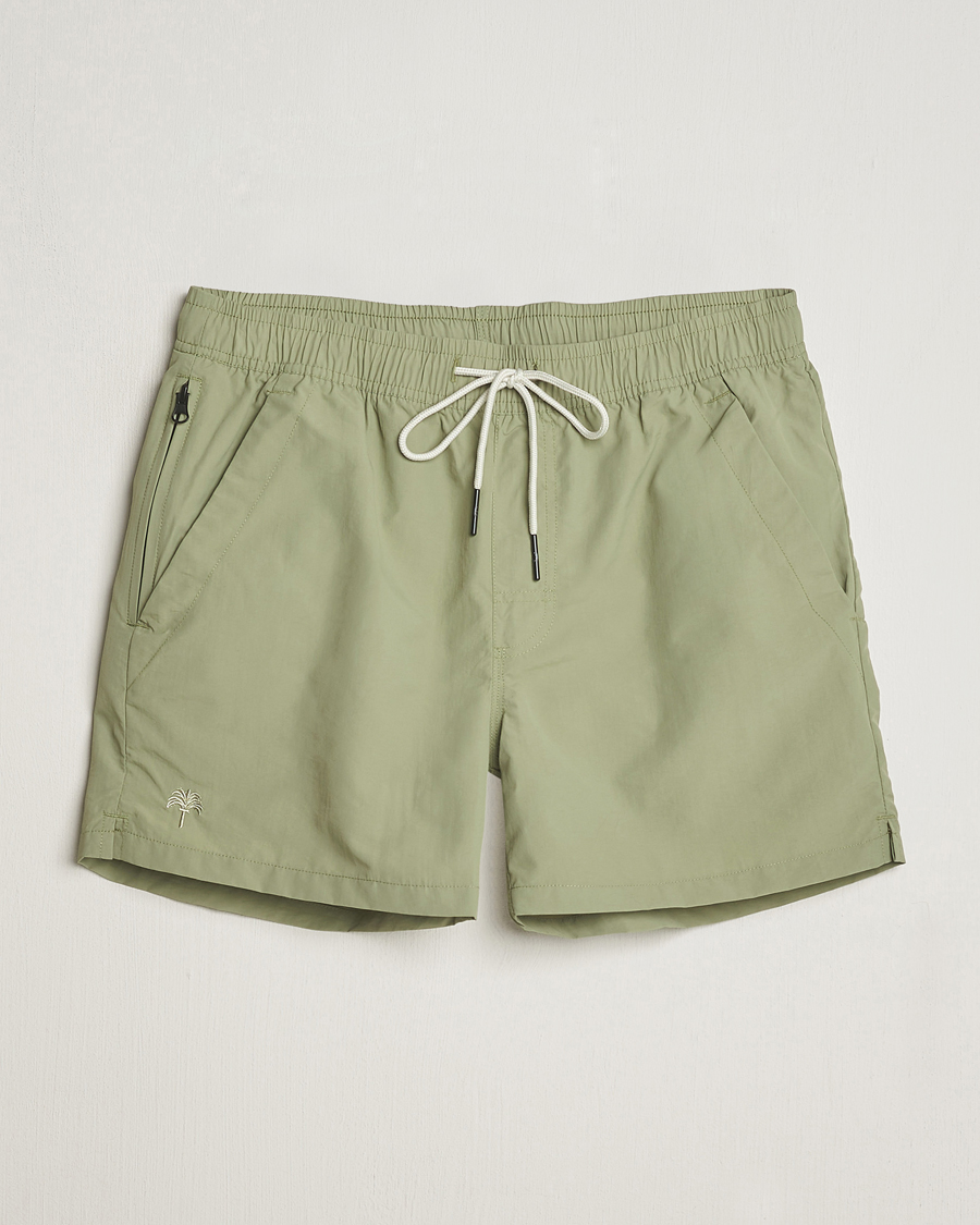 Herre | Badeshorts | OAS | Plain Swimshorts Green