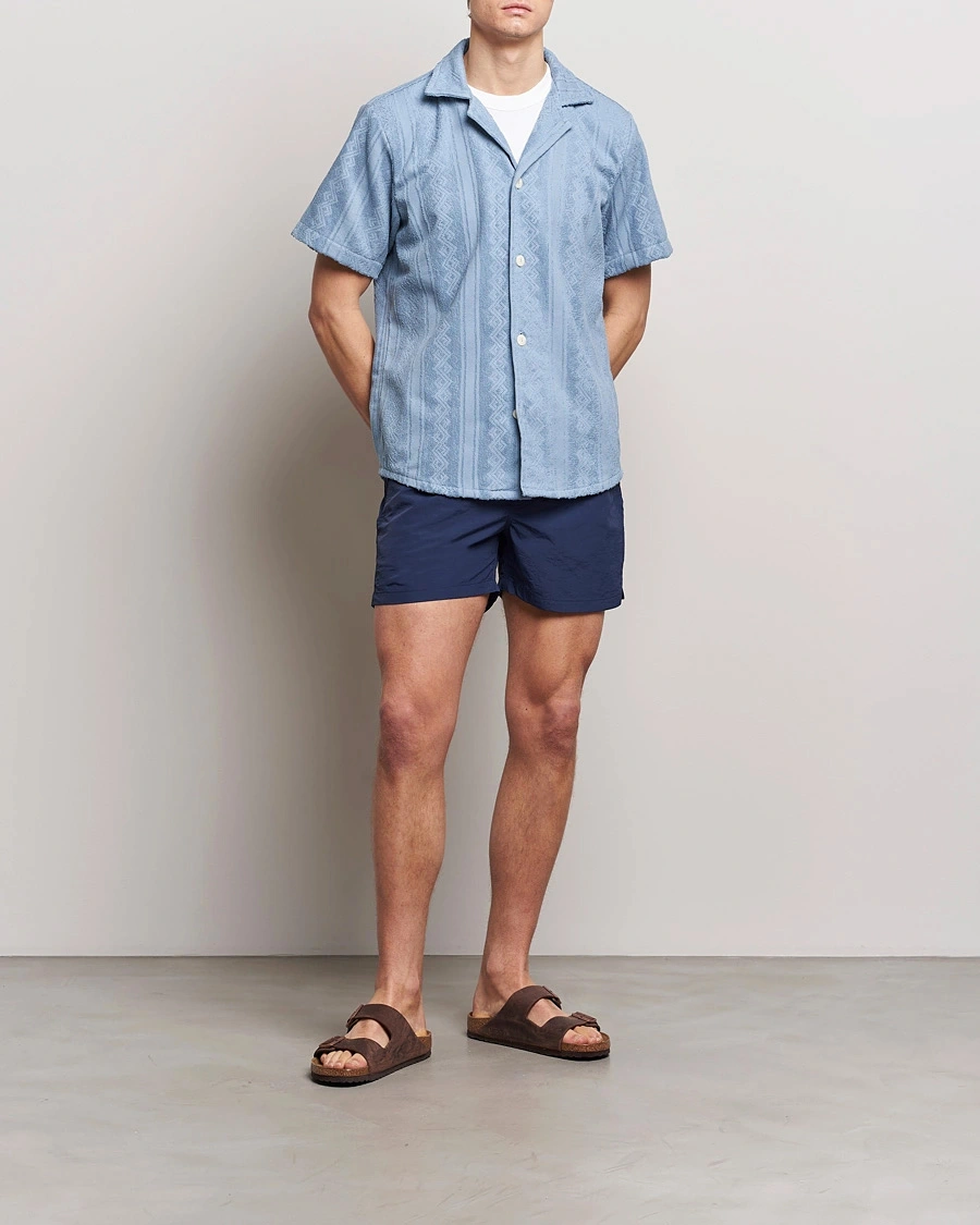 Herre | Badeshorts | OAS | Plain Swimshorts Navy