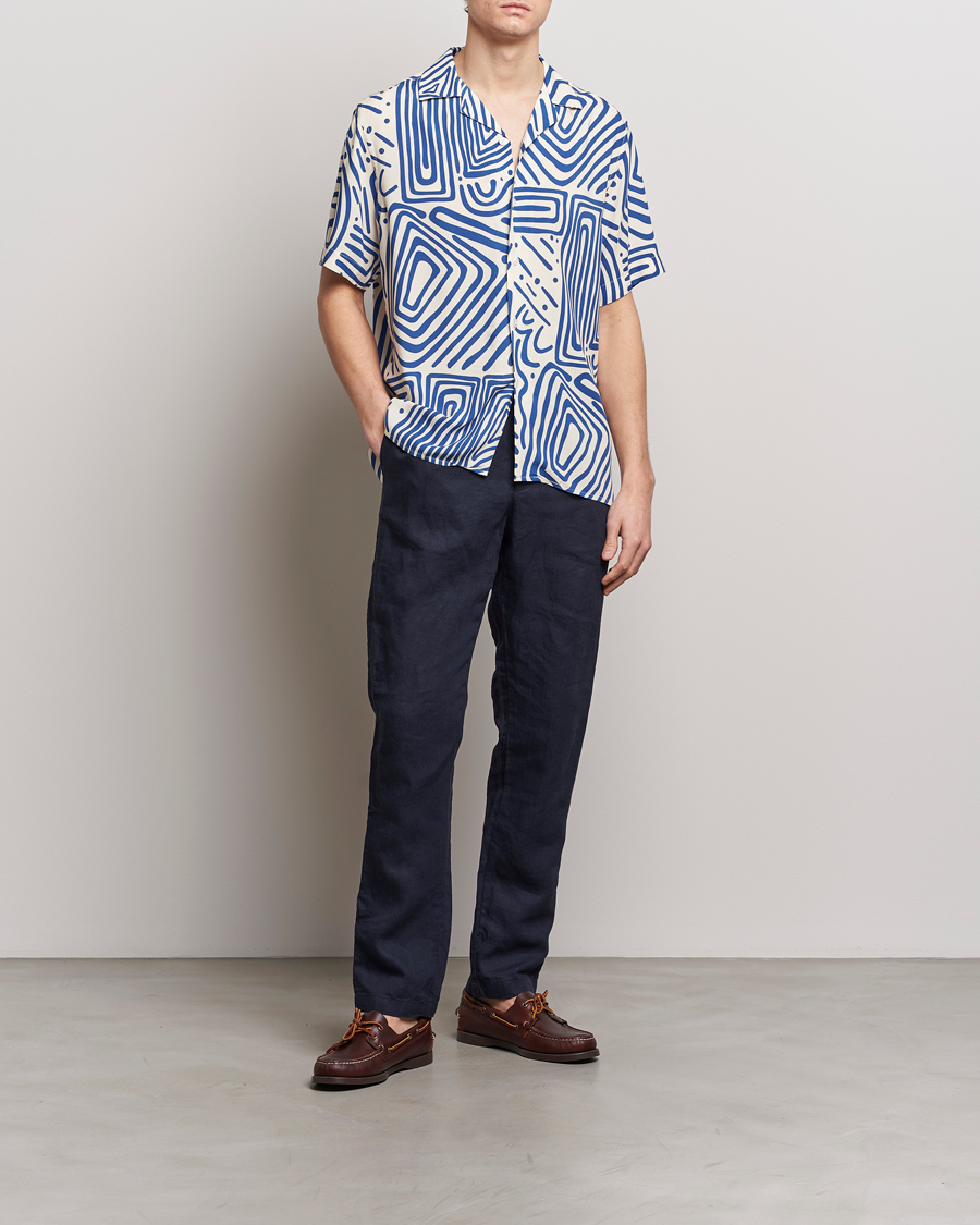 Herre | Skjorter | OAS | Viscose Resort Short Sleeve Shirt Eldovado