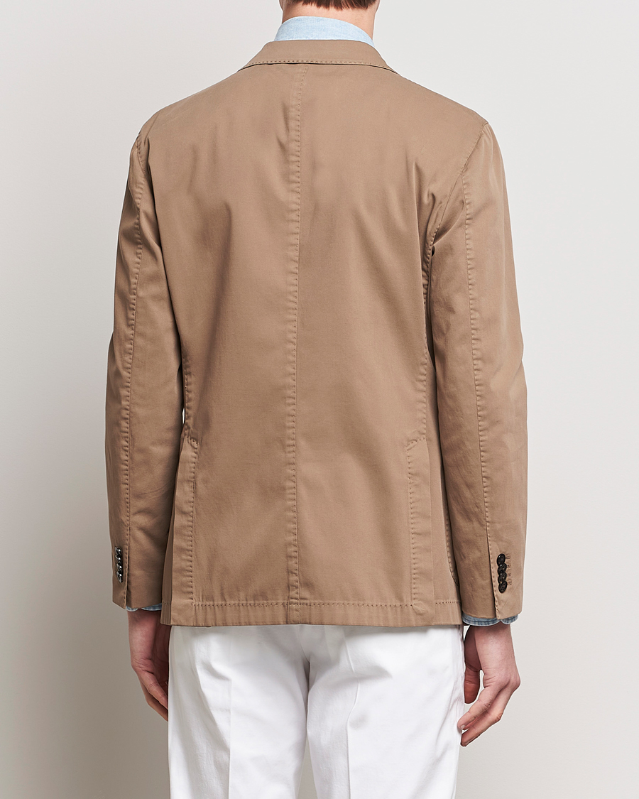Herre | Dressjakker | Boglioli | K Jacket Cotton Stretch Blazer Beige