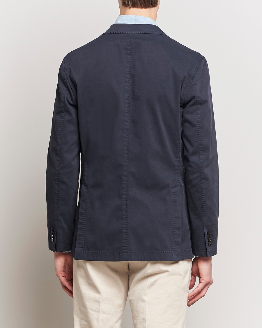 Herre | Dressjakker | Boglioli | K Jacket Cotton Stretch Blazer Navy