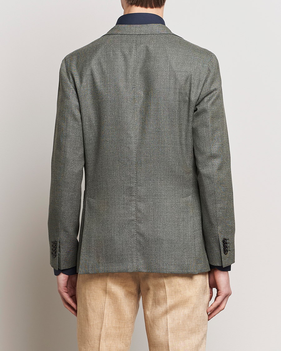 Herre | Dressjakker | Boglioli | K Jacket Wool Hopsack Blazer Sage Green