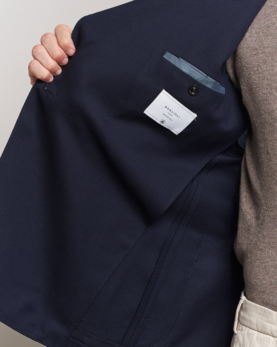 Herre | Dressjakker | Boglioli | K Jacket Double Breasted Wool Blazer Navy