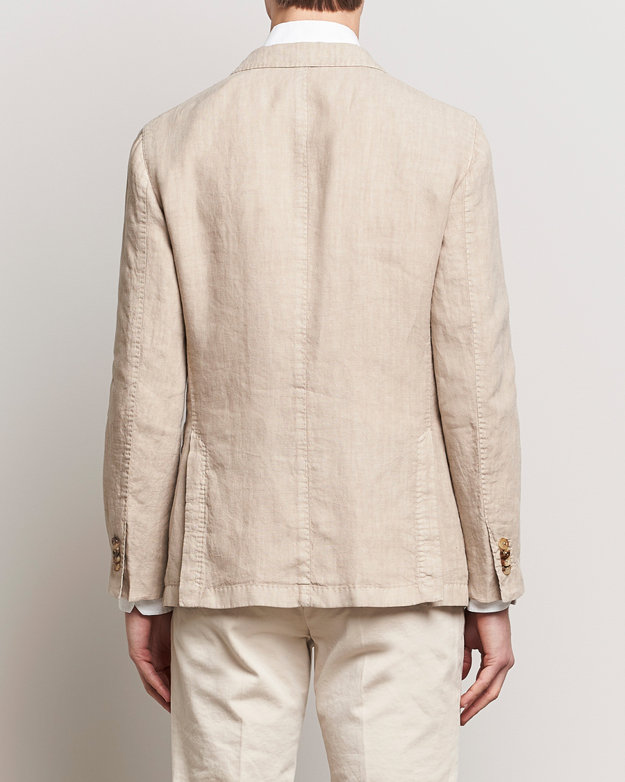 Herre | Dressjakker | Boglioli | K Jacket Linen Blazer Light Beige