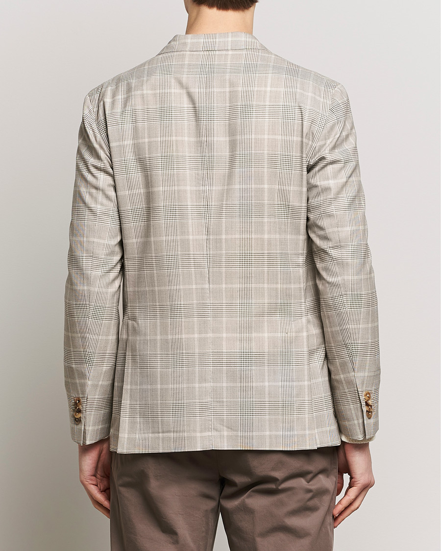Herre | Dressjakker | Boglioli | K Jacket Prince Of Wales Blazer Light Beige