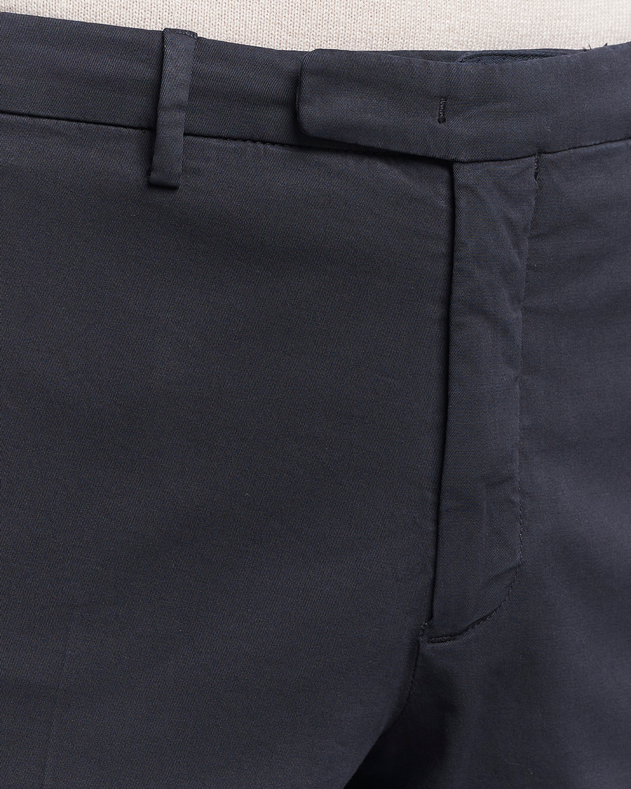 Herre | Bukser | Boglioli | Cotton Stretch Chinos Navy