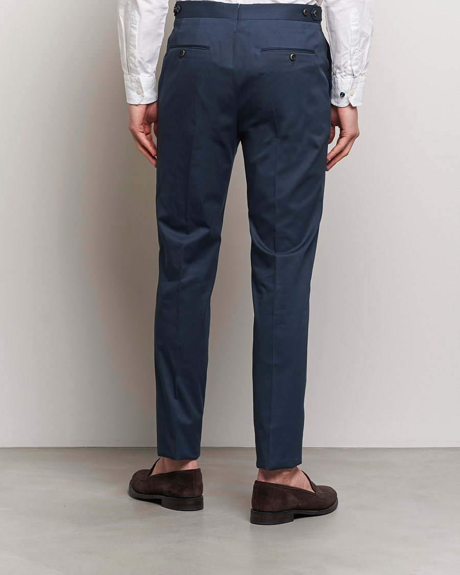 Herre | Bukser | PT01 | Gentleman Fit Cotton/Stretch Chinos Navy