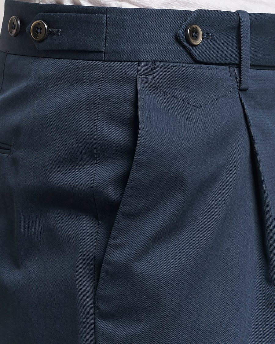 Herre | Bukser | PT01 | Gentleman Fit Cotton/Stretch Chinos Navy