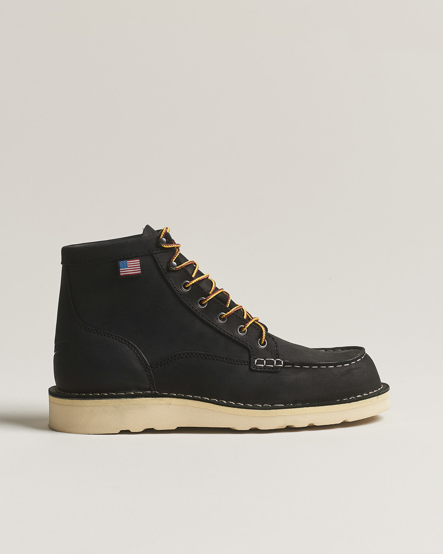 Herre |  | Danner | Bull Run Leather Moc Toe Boot Black