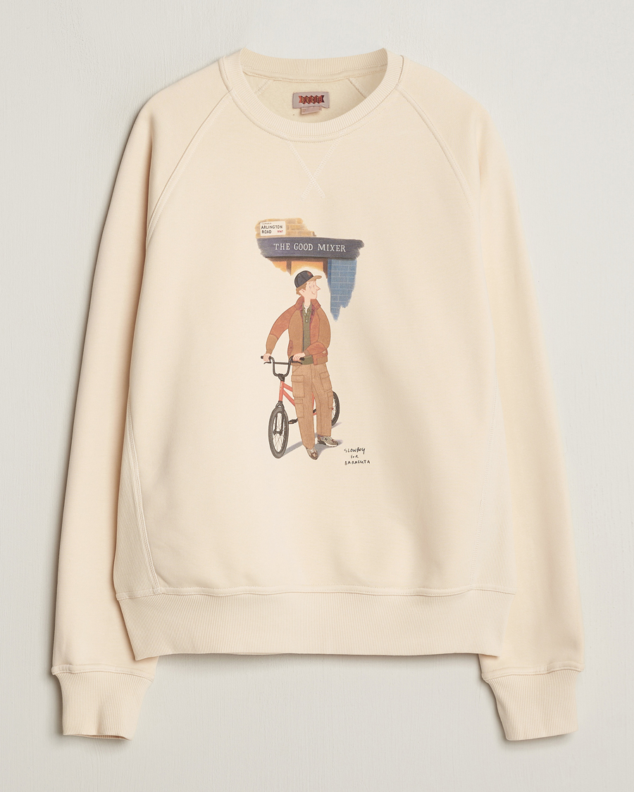 Herre | Gensere | Baracuta | Slowboy Colourmen Cotton Crew Neck Butter