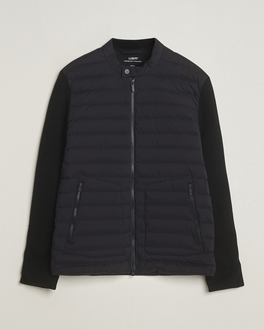 Herre | Jakker | UBR | Super Sonic Savile Wool Hybrid Jacket Black Wool