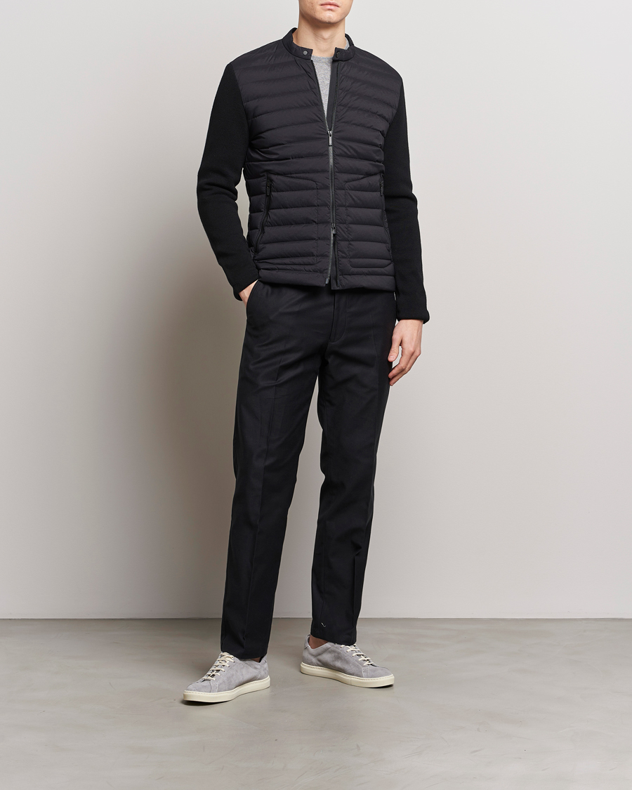 Herre | Jakker | UBR | Super Sonic Savile Wool Hybrid Jacket Black Wool